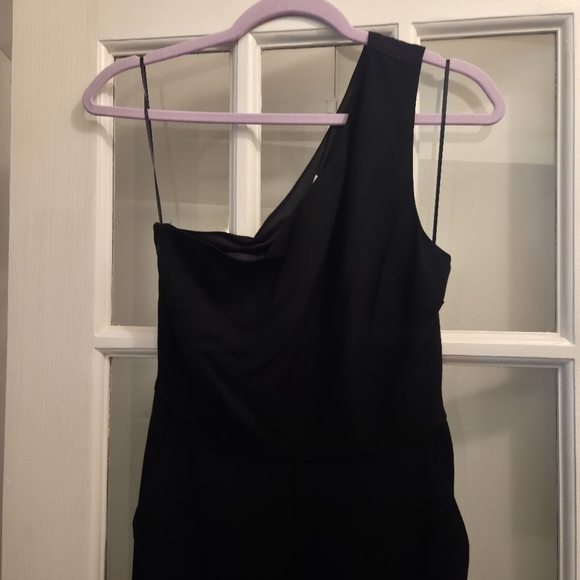 Ramy Brook New York Chic Black Gabriela Asymmetrical Jumpsuit - Picture 6 of 7